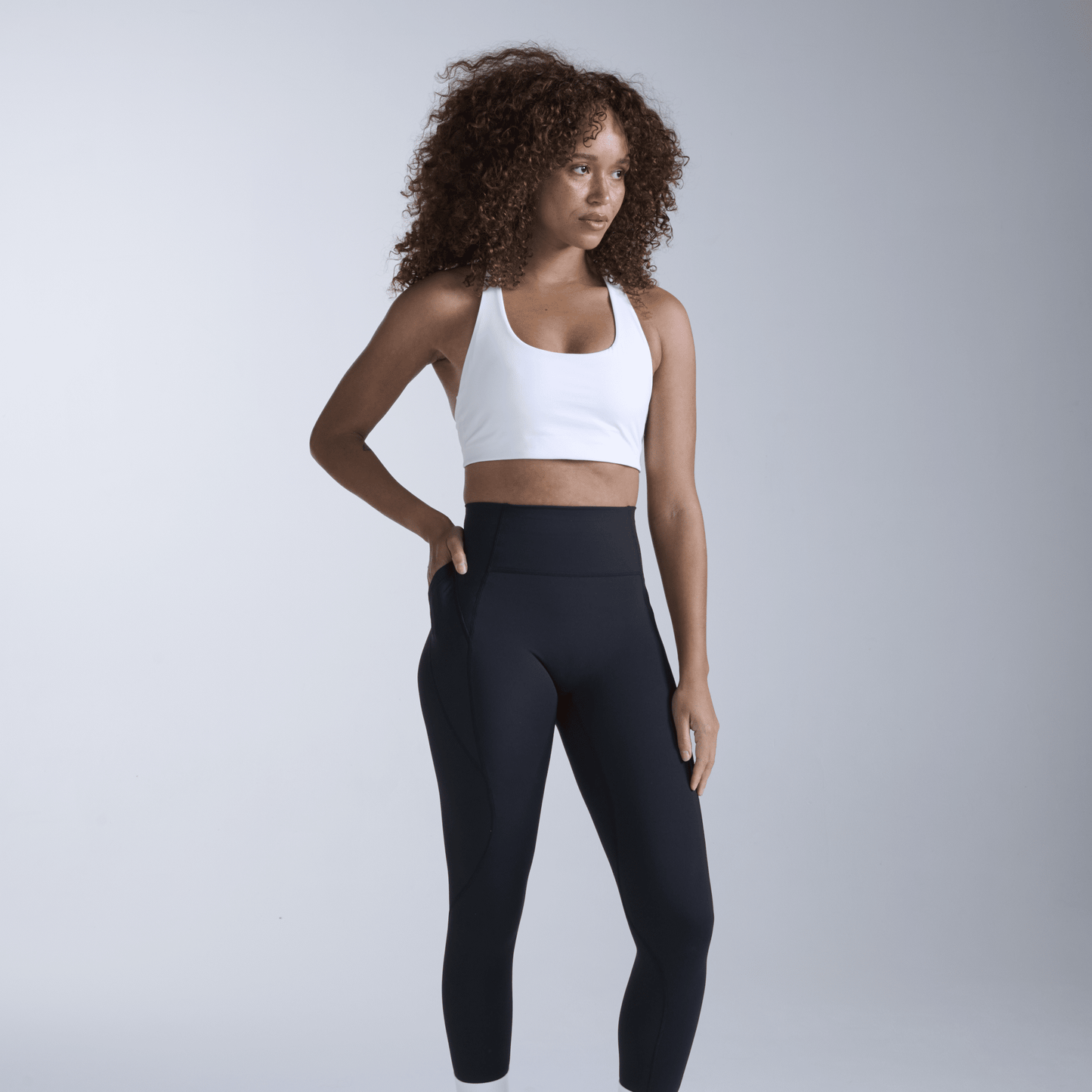 2XU South Africa - Women's Flex Hi - Rise Compression Tight - Black/Black