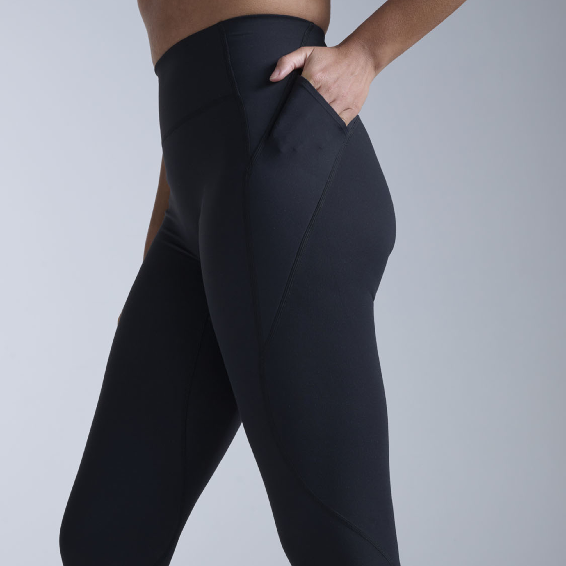 2XU South Africa - Women's Flex Hi - Rise Compression Tight - Black/Black
