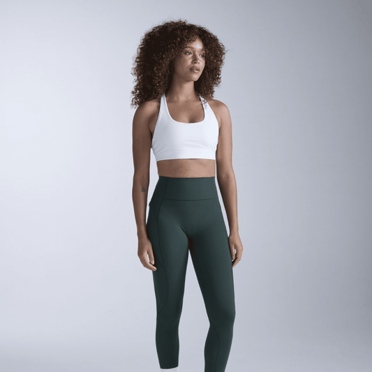 2XU South Africa - Women's Flex Hi - Rise Compression Tight - Ever Green/Ever Green