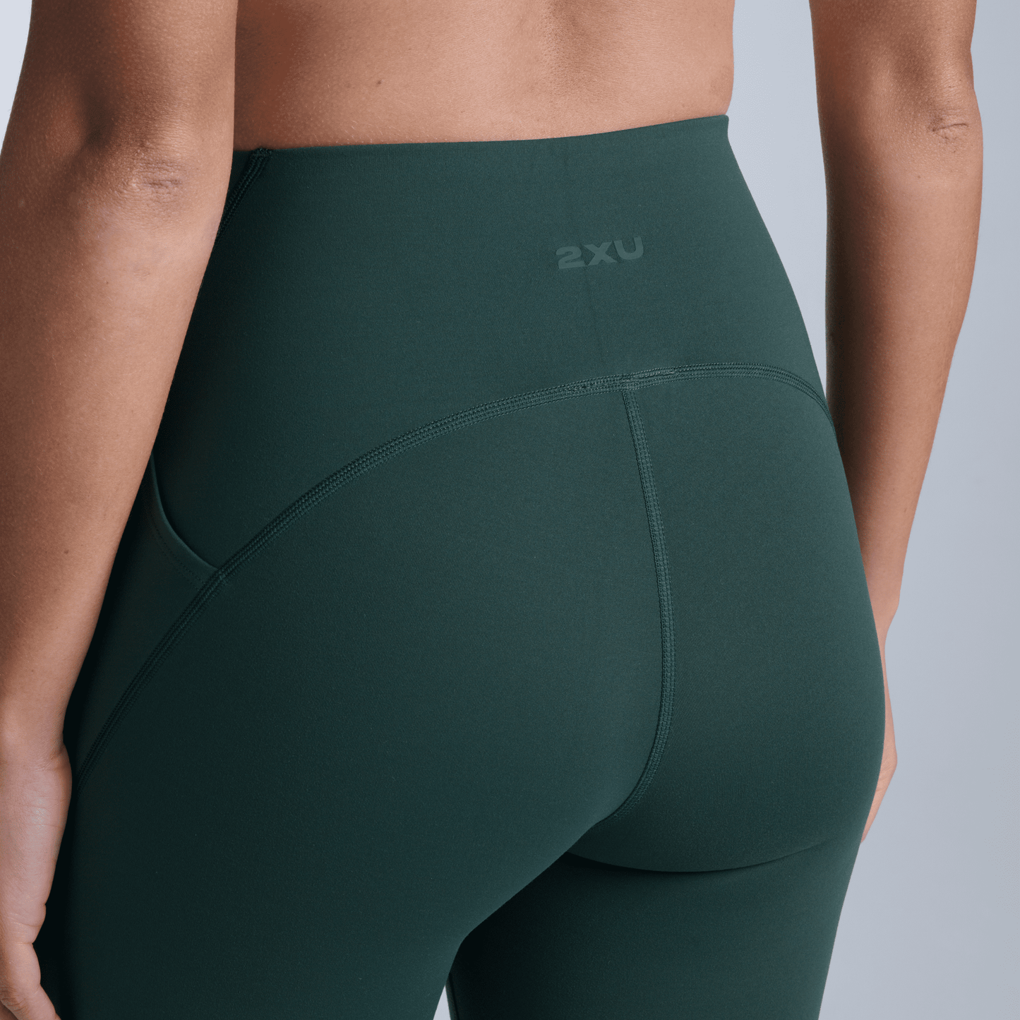 2XU South Africa - Women's Flex Hi - Rise Compression Tight - Ever Green/Ever Green