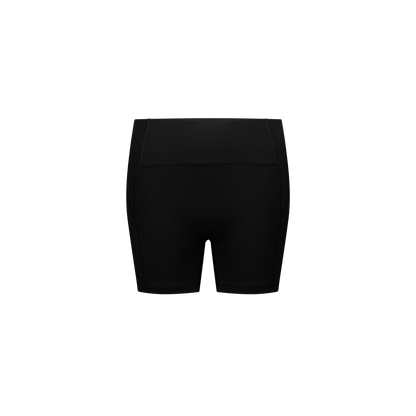 2XU South Africa - Women's Flex Hi - Rise 4in Compression Short - Black/Black