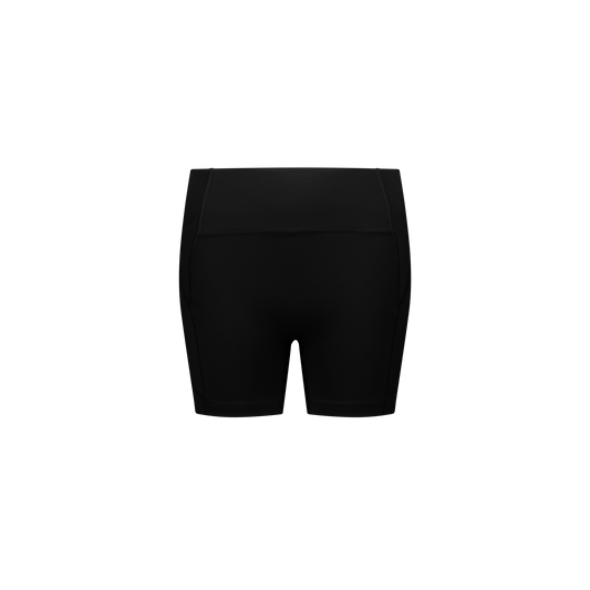 2XU South Africa - Women's Flex Hi - Rise 4in Compression Short - Black/Black