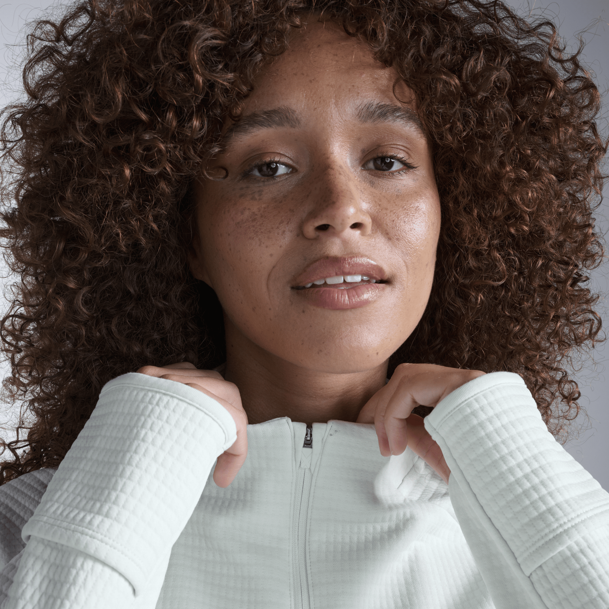 2XU South Africa - Women's Ignition Haptic 1/4 Zip - Mint Dust/Mint Reflective