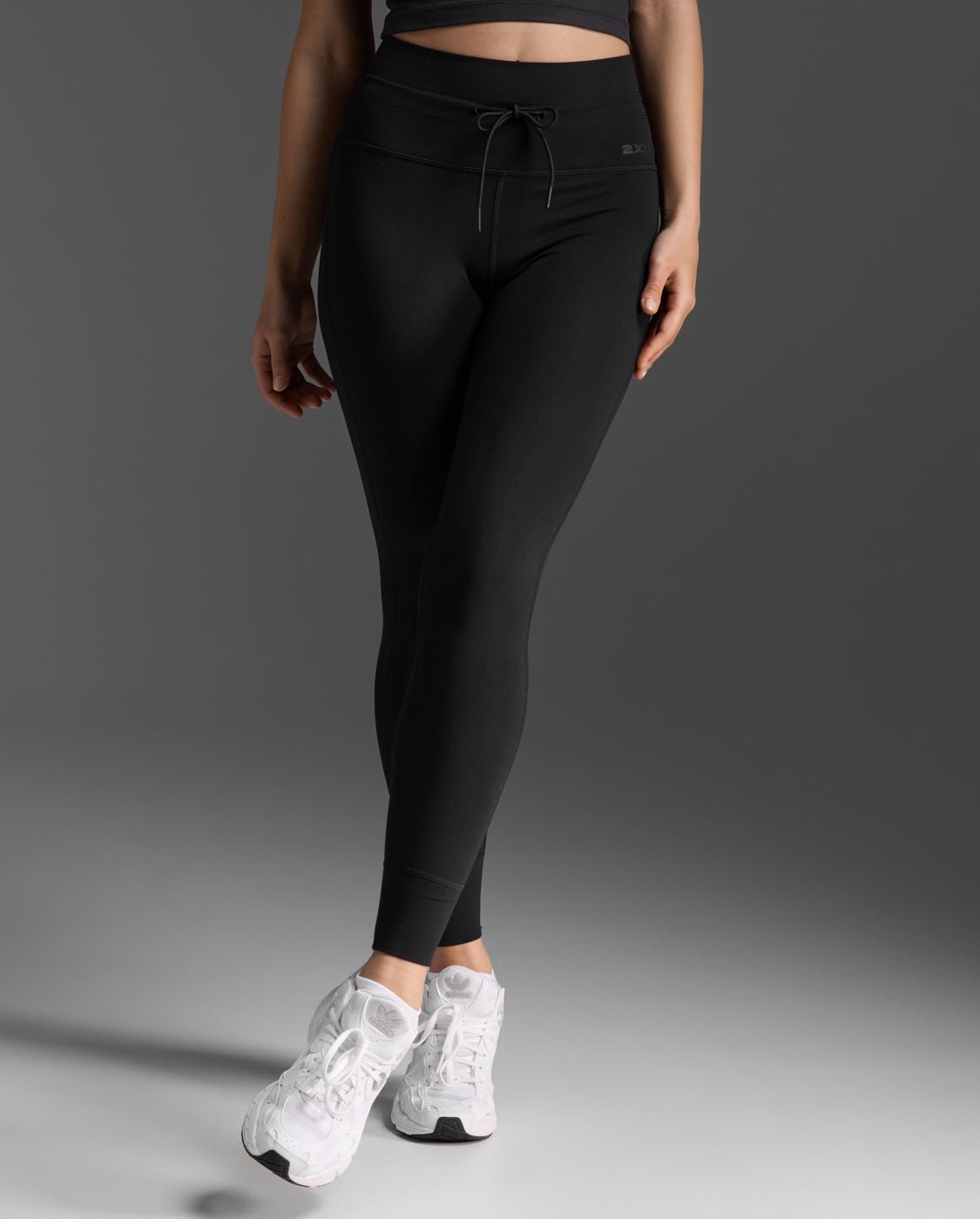 2XU South Africa - Women's Flex Drawcord Tight - Black / Black