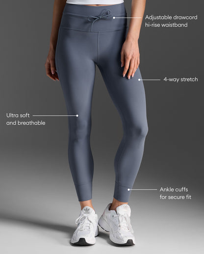 2XU South Africa - Women's Flex Drawcord Tight - Indigo/Indigo