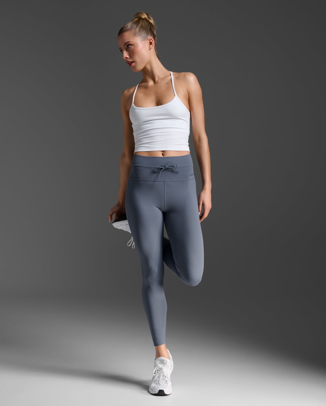 2XU South Africa - Women's Flex Drawcord Tight - Indigo/Indigo