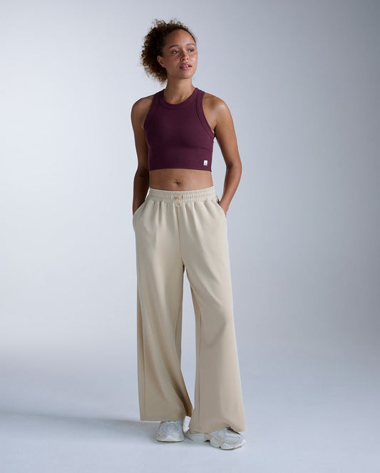 2XU South Africa - Wonderluxe Sand Washed Wide Pants - S