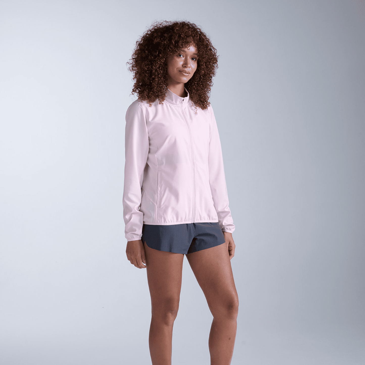 2XU South Africa - Women's Aero Jacket - Pink Frost/Pink Reflective