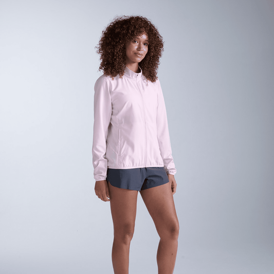 2XU South Africa - Women's Aero Jacket - Pink Frost/Pink Reflective