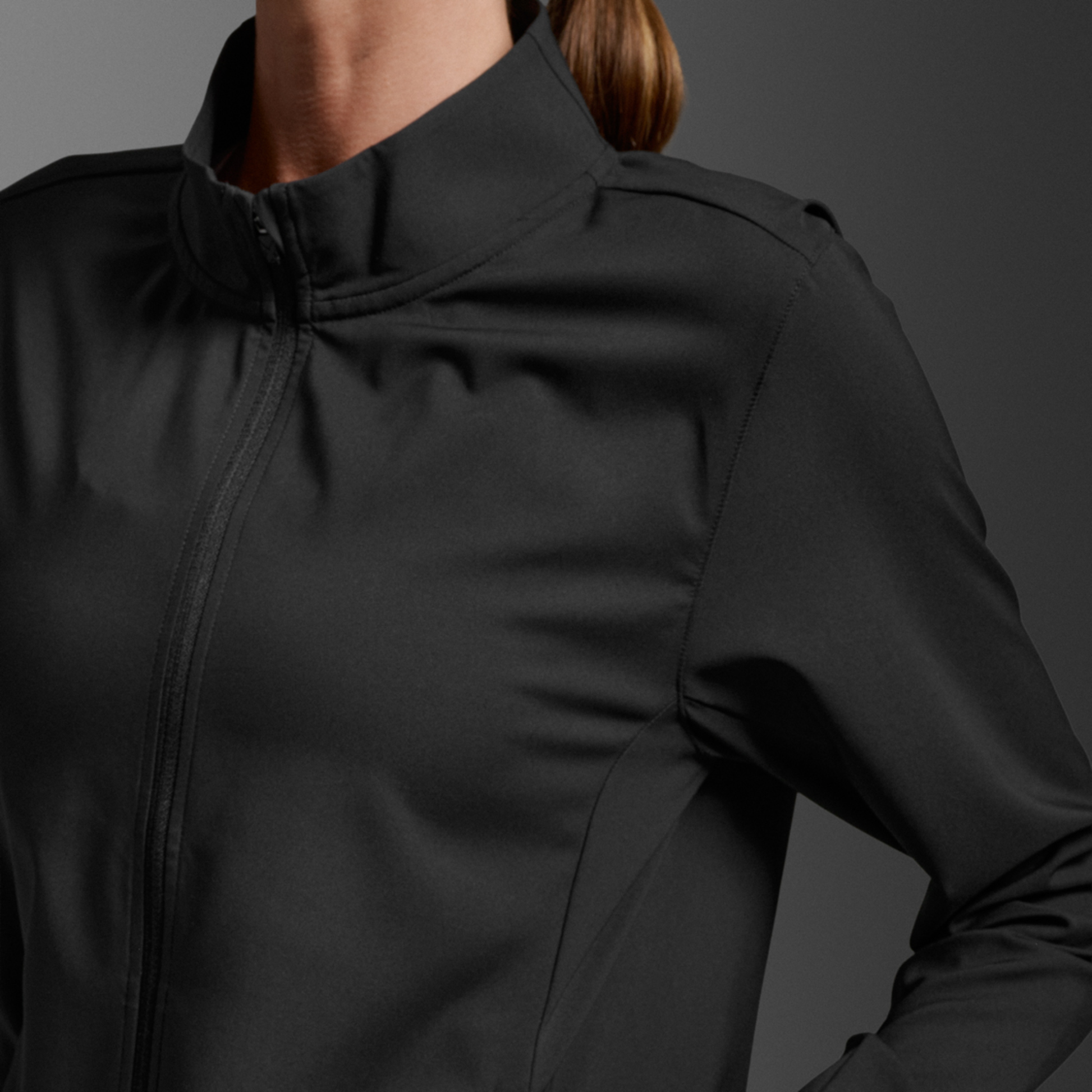2XU South Africa - Women's Aero Jacket - Black/Silver Reflective