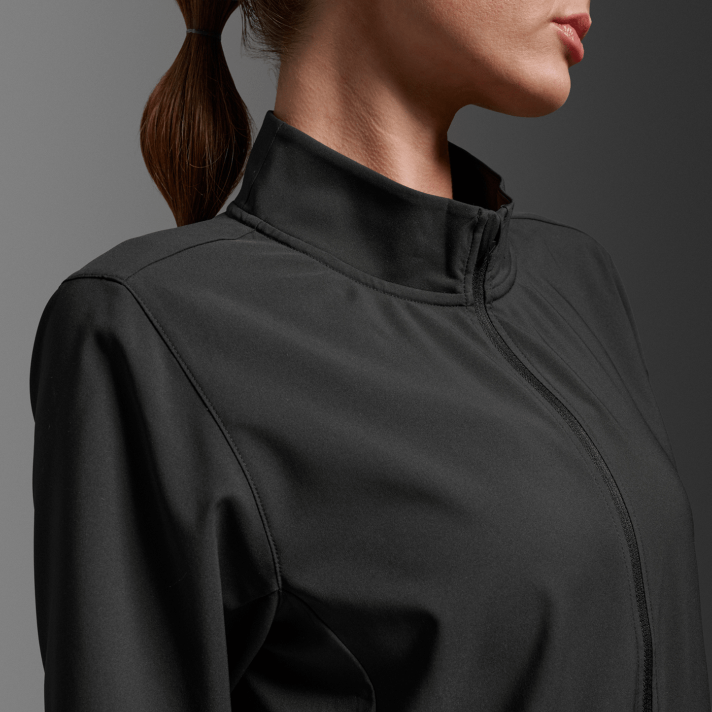 2XU South Africa - Women's Aero Jacket - Black/Silver Reflective