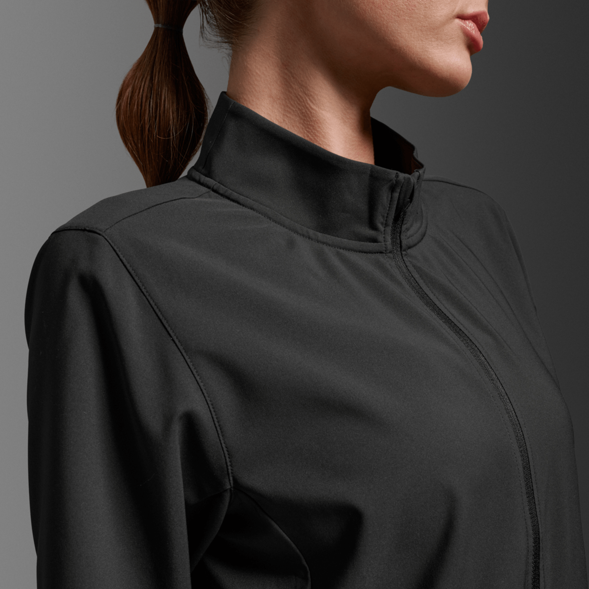 2XU South Africa - Women's Aero Jacket - Black/Silver Reflective