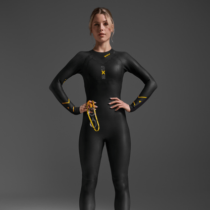 2XU South Africa - Women's Propel:1 Wetsuit - Black/Ambition