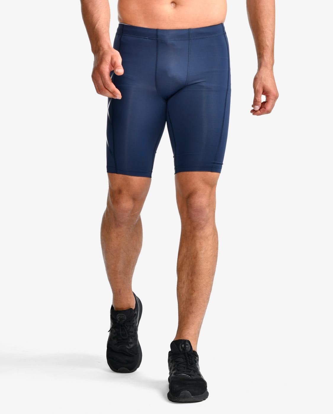 2XU South Africa - Men's Core Compression Shorts - Navy - Navy/Navy
