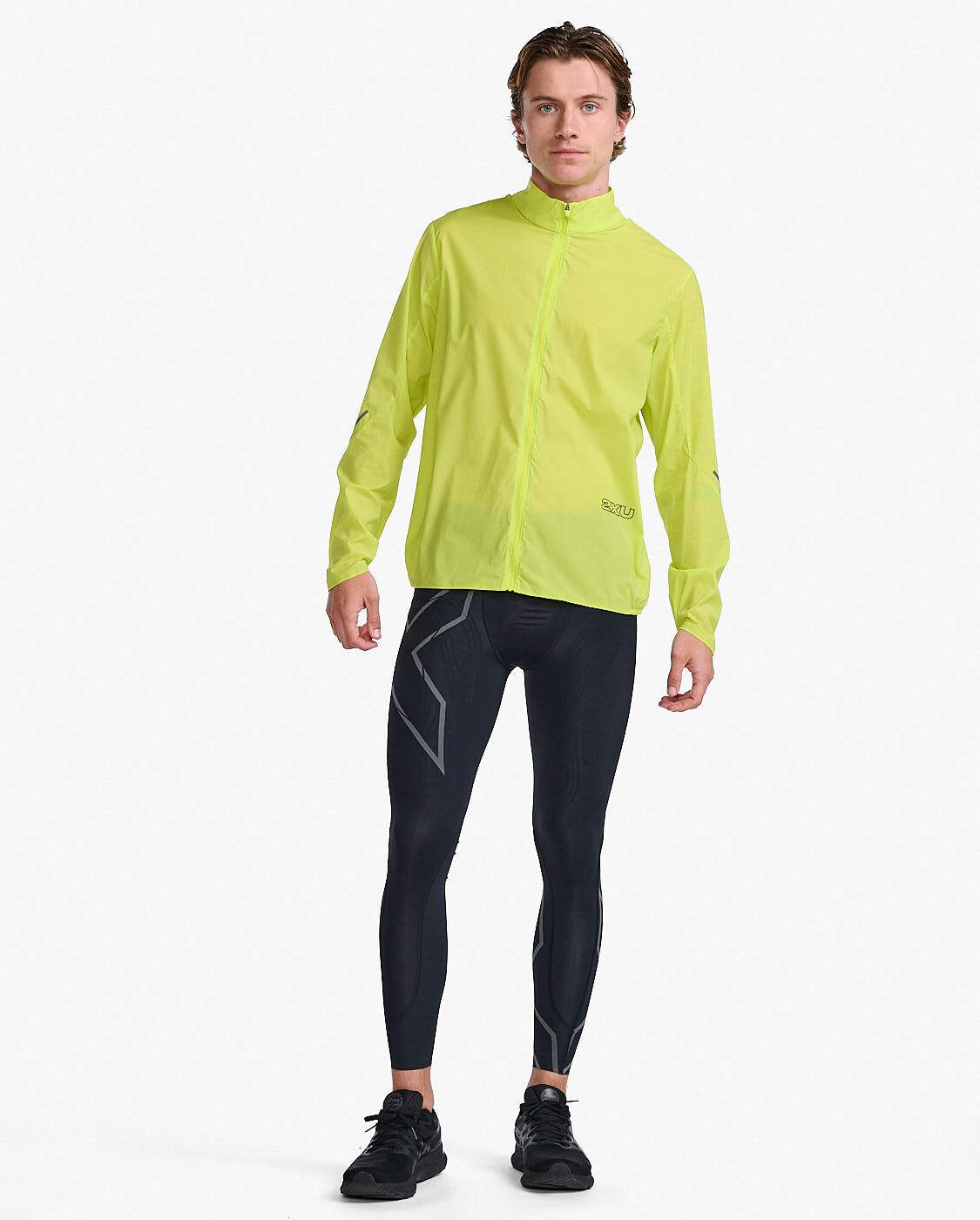 2XU South Africa - Mens Light Speed Ultralight Jacket - VOL/BRF