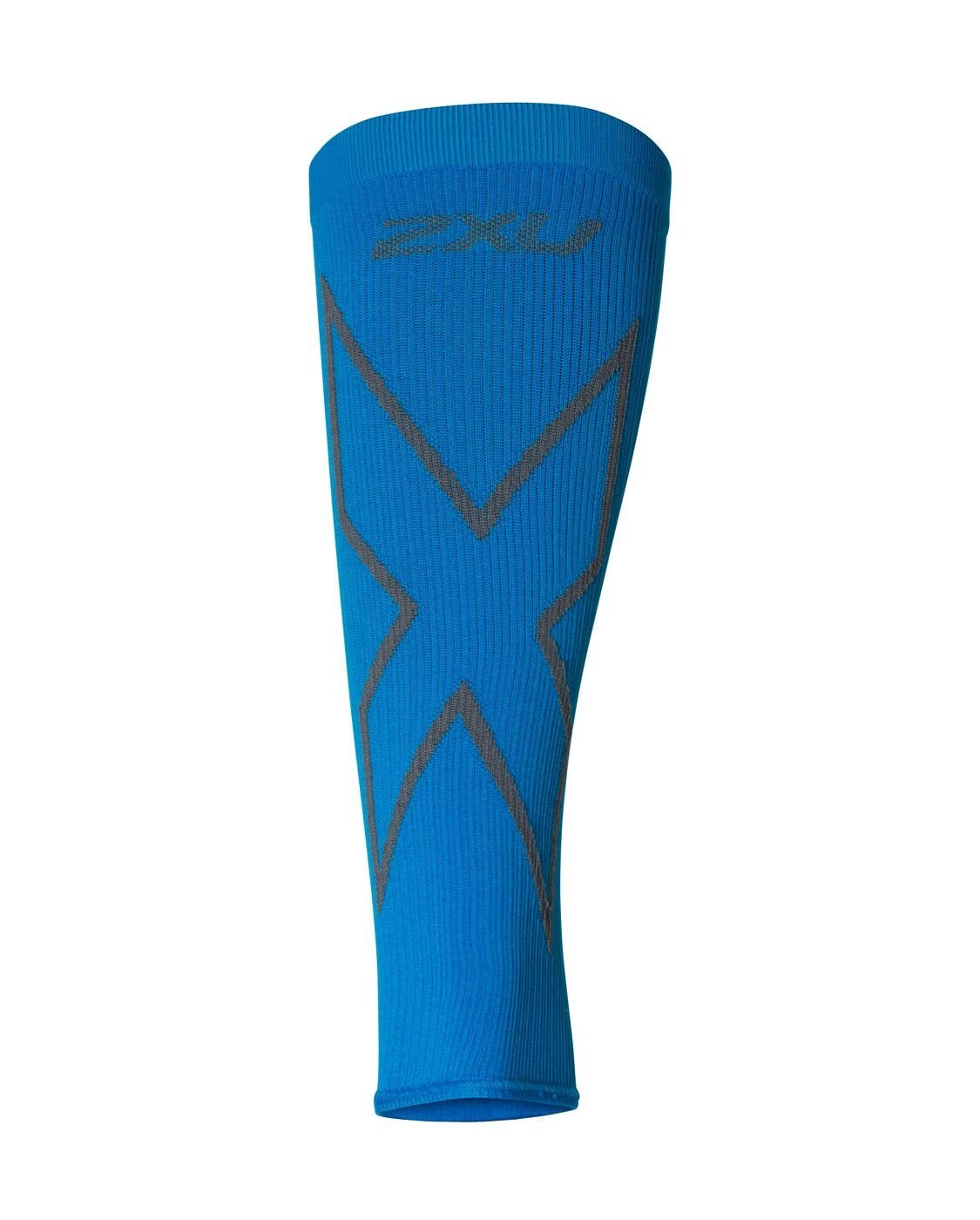2XU South Africa - X Compression Calf Sleeves - Vibrant Blue/Grey