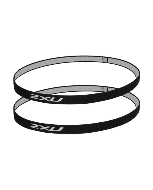 2XU South Africa - Skinny Headband 2 Pack - Black/White
