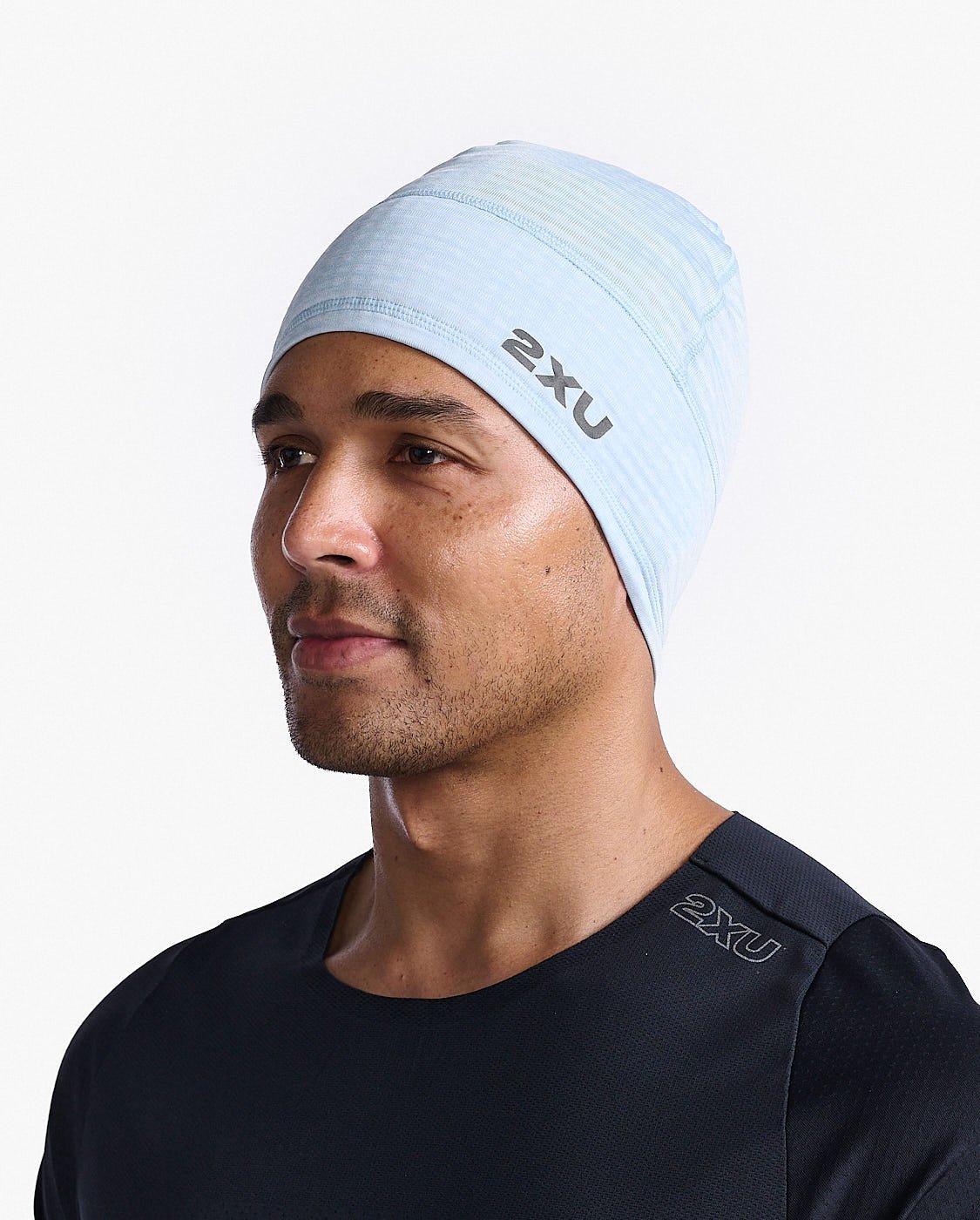 2XU South Africa - Ignition Beanie - Skyway/Black Reflective