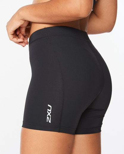 2XU SA - Women's Core Compression 5 Inch Shorts - Black/Silver