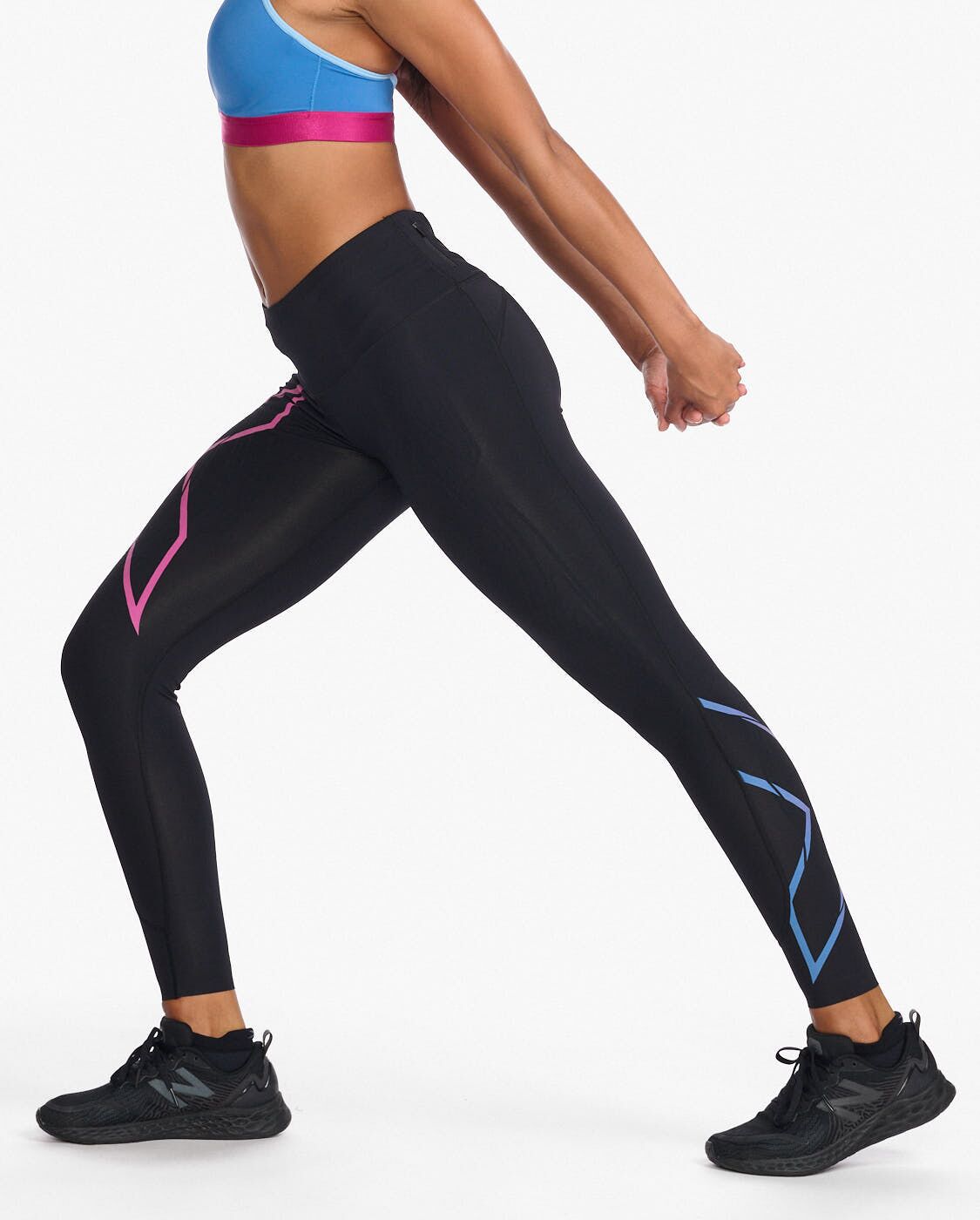 Women's Light Speed Mid-Rise Compression Tights – 2XU South Africa