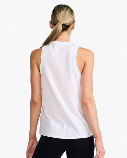2XU South Africa - Womens Form Tank - White - White/Festival Ombre