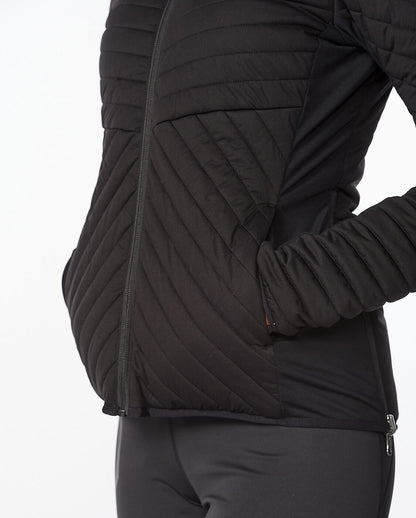 2XU South Africa - Womens Ignition Insulation Jacket - Black/Midnight